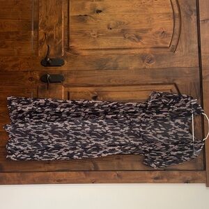 Cupshe Black and Pink Swim Coverup